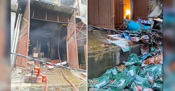 दिल्ली : नरेला इंडस्ट्रियल एरिया स्थित फूड फैक्ट्री में लगी भीषण आग, 3 लोगों की मौत; 6 झुलसे