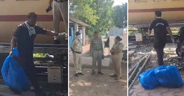 इंदौर रेलवे स्टेशन पर मचा हड़कंप : बंद सूटकेस में धड़... बोरे में शरीर का दूसरा हिस्सा, ट्रेन में टुकड़ों में मिली महिला की लाश
