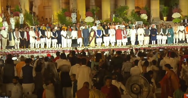 PM Modi Oath Ceremony : मोदी 3.0 कैबिनेट में 71 मंत्री, कौन-कौन बना कैबिनेट मंत्री, किसे मिला राज्यमंत्री का दर्जा, यहां देखें पूरी लिस्ट