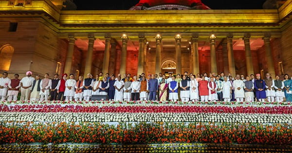 मोदी 3.0 की पहली कैबिनेट बैठक आज : हो सकता है मंत्रालयों का बंटवारा, TDP-JDU के मंत्रालय पर सबकी नजर