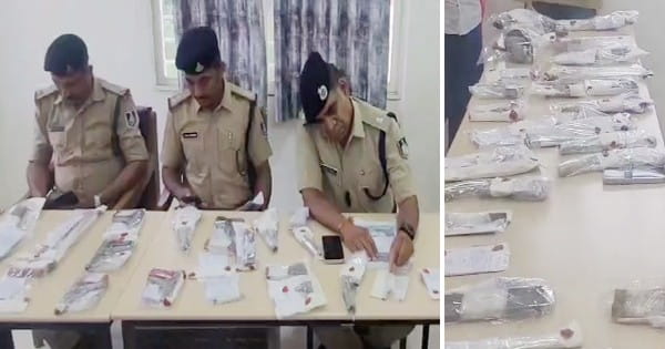 DHAR NEWS : हथियार फैक्ट्री का पर्दाफाश, तस्कर गिरफ्तार, हथियारों का जखीरा बरामद