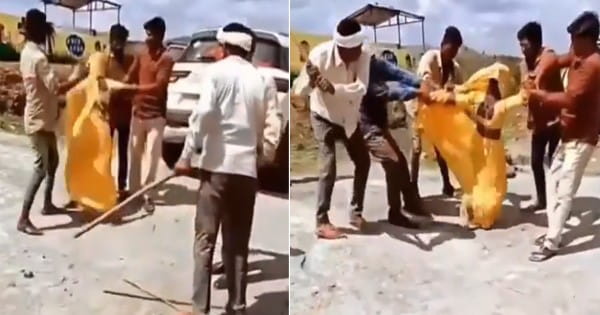 ये कैसी दरिंदगी... धार में महिला को सरेआम लाठी से पीटा, लोग तमाशबीन बने, आरोपी सरपंच गिरफ्तार