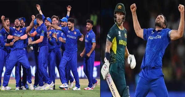 AFG vs AUS : T20 विश्व कप में बड़ा उलटफेर, अफगानिस्तान ने पहली बार ऑस्ट्रेलिया को हराया, सुपर 8 में 21 रन से जीते