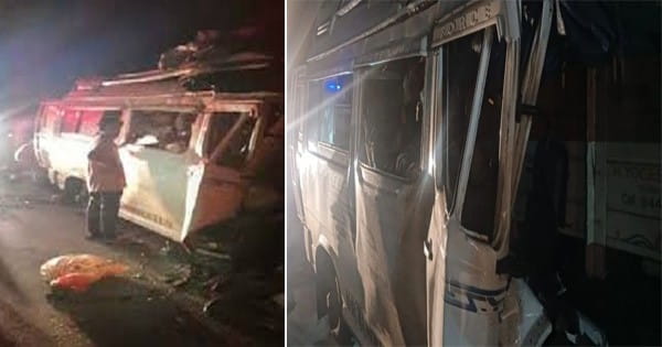 कर्नाटक के हावेरी में भीषण हादसा, खड़े ट्रक से टकराई तेज रफ्तार बस, 13 की मौत