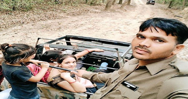 कोई पहली बार जंगल गया तो किसी ने सुनी बाघ की दहाड़