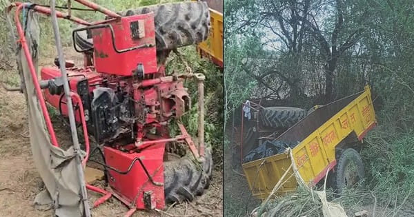 UP News : महोबा में श्रद्धालुओं से भरी ट्रैक्टर-ट्रॉली पलटी, 2 की मौत, 24 से ज्यादा घायल