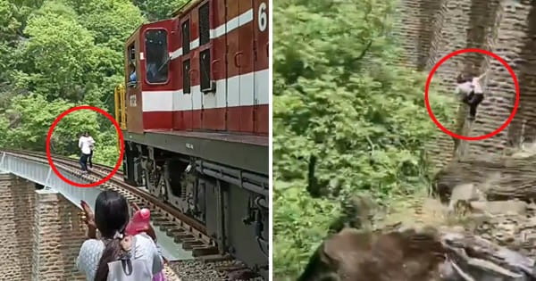 राजस्थान : रेलवे पुल पर फोटोशूट करवा रहे थे पति-पत्नी... सामने से ट्रेन आती देख 90 फीट गहरी खाई में कूदे