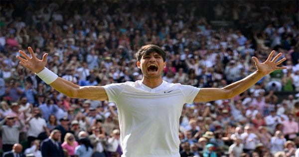 Wimbledon 2024: 21 साल के कार्लोस अल्कराज ने सीधे सेटों में नोवाक जोकोविच को हराकर जीता खिताब, लगातार दूसरी बार विंबलडन जीतने वाले स्पेन के पहले खिलाड़ी बने