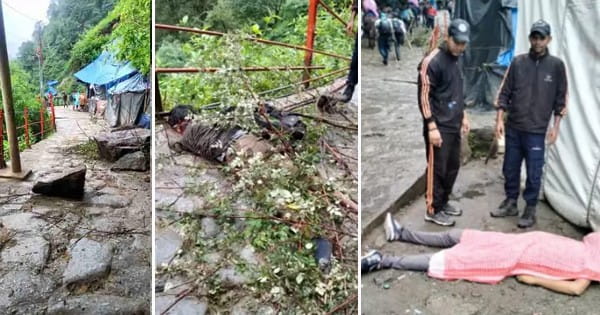 केदारनाथ पैदल मार्ग पर हादसा : मलबे में दबे कई यात्री, 3 तीर्थयात्रियों की मौत; दो घायल