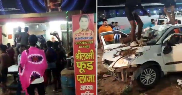 मुजफ्फरनगर में कांवड़ियों का हंगामा : कांवड़ खंडित होने पर कार चालक को पीटा, होटल में की तोड़फोड़; पुलिस पर फेंकी कुर्सियां