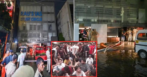 दिल्ली IAS कोचिंग हादसा अपडेट : छात्रों का दावा- 3 नहीं 10 लोगों की हुई मौत, बेसमेंट में एंट्री-एग्जिट का एक ही रास्ता... बायोमेट्रिक बना कातिल?