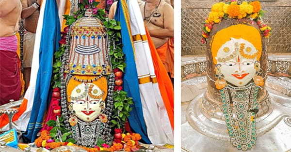Independence Day 2024 : स्वतंत्रता दिवस पर बाबा महाकाल का दिव्य श्रृंगार, तिरंगे के रंगों से सजा दरबार