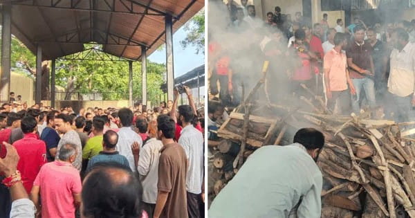 उदयपुर चाकूबाजी : छात्र का अंतिम संस्कार... पिता-भाई ने दी मुखाग्नि, इलाज के दौरान तोड़ा दम; शहर में आज भी बंद रहेगा नेट