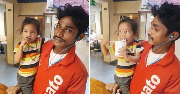 Emotional Story : 2 साल की बेटी को गोद में लेकर ऑर्डर लेने पहुंचा Zomato Boy, स्टोर मैनेजर ने शेयर की भावुक पोस्ट