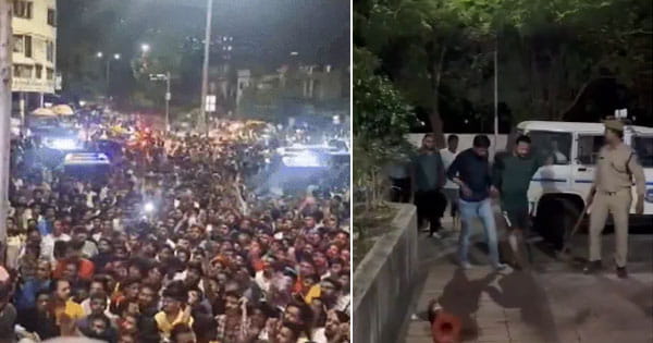 सूरत में गणेश पंडाल पर पथराव : विरोध में उतरे हजारों लोगों ने किया प्रदर्शन, 6 साजिशकर्ता समेत 33 गिरफ्तार