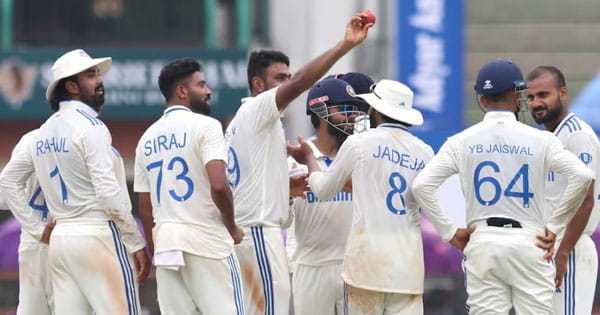IND vs BAN 1st Test : भारत ने जीता चेन्नई टेस्ट, बांग्लादेश को 280 रन से हराया, अश्विन बने मैन ऑफ द मैच