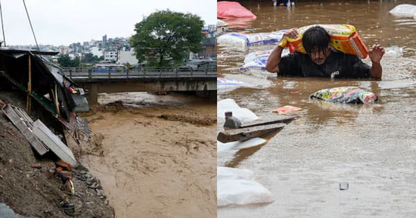 नेपाल में तबाही का मंजर : भारी बारिश-बाढ़ से अब तक 170 लोगों की मौत, 42 लापता; बिहार में भी दिखा असर