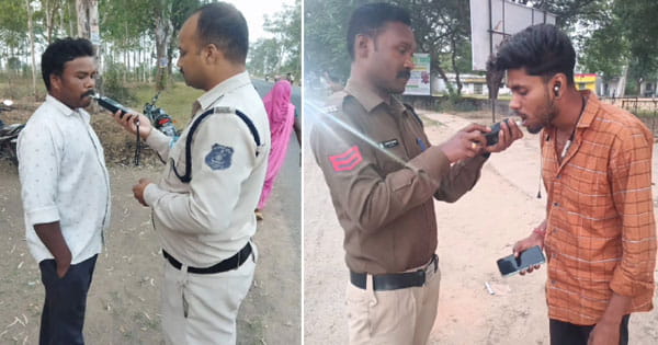 Chhattisgarh News : एक्शन मोड में सूरजपुर एसपी, रात में अचानक कर रहे थानों का निरीक्षण, शराबी ड्राइवरों पर कार्रवाई