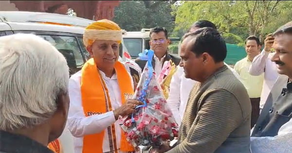 गुना में केंद्रीय कृषि राज्य मंत्री का दौरा, डीएपी खाद संकट के लिए रूस-यूक्रेन युद्ध को ठहराया जिम्मेदार