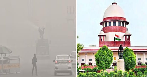 बढ़़ते प्रदूषण को लेकर सुप्रीम कोर्ट ने दिल्ली सरकार को फटकारा, ट्रकों की एंट्री और निगरानी पर उठाए सवाल