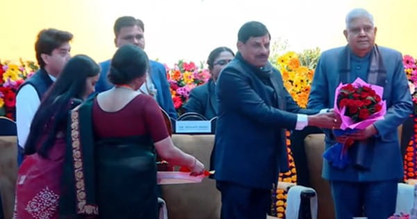 Gwalior News : जगदीप धनखड़ ने किया ‘जिओसाइंस म्यूजियम’ का उद्घाटन, ग्वालियर में देश का पहला संग्रहालय