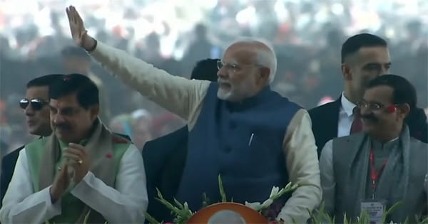 पीएम मोदी ने किया केन-बेतवा लिंक परियोजना का उद्घाटन, देखें VIDEO