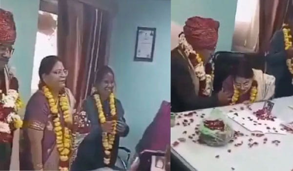 मौत का LIVE वीडियो: बीमार पत्नी की देखभाल के लिए पति ने लिया VRS, रिटायरमेंट पार्टी के दौरान महिला ने तोड़ा दम
