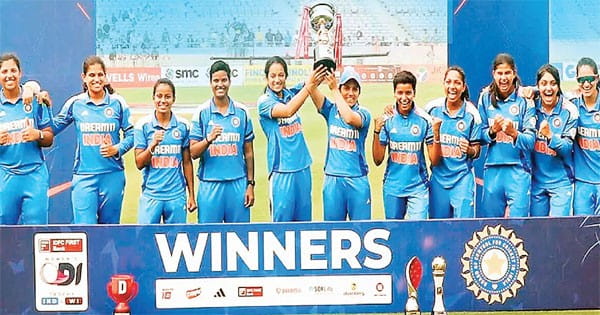 दीप्ति के 6 विकेट, भारत ने वेस्टइंडीज को किया क्लीन स्वीप