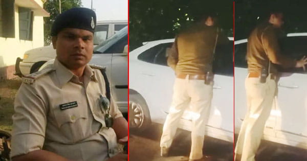 इंदौर में ट्रैफिक के बीच एसआई की शर्मनाक हरकत, सड़क पर करने लगा पेशाब, VIDEO वायरल होने के बाद डीसीपी ने किया सस्पेंड