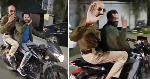 पुष्पा के 'शेखावत सर' की स्टाइल करते हुए पुलिसवाले का VIDEO वायरल, बिना हेलमेट के बाइक पर बैठे और हाथ में सिगरेट लेकर बनाई रील, डीसीपी ने किया तलब