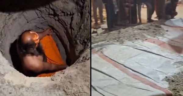 परमहंस पीठाधीश्वर शिवयोगी मौनी महाराज ने ली भू समाधि, महाकुंभ में मौनी अमावस्या पर हुई भगदड़ की घटना से थे दुखी