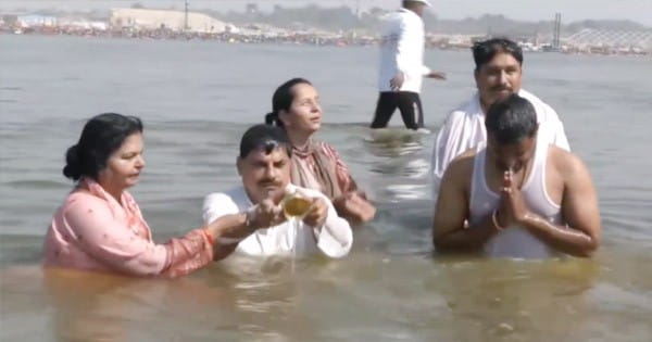 महाकुंभ 2025 : सीएम डॉ. मोहन यादव और भजनलाल शर्मा ने संगम में लगाई आस्था की डुबकी