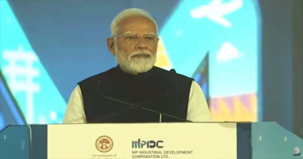 GIS 2025 : पीएम मोदी का संबोधन, बोले- एमपी मैन्युफैक्चरिंग के नए सेक्टर के लिए शानदार डेस्टिनेशन, भारत एक बेहतरीन सप्लाई चेन