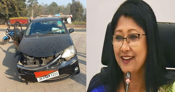Jharkhand News : झामुमो सांसद महुआ मांझी सड़क हादसे में घायल, महाकुंभ से लौटते समय ट्रक और कार की हुई टक्कर