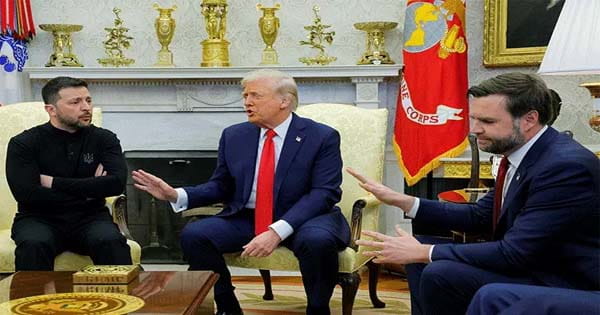 Trump-Zelensky Clash: व्हाइट हाउस में ट्रंप और जेलेंस्की के बीच तीखी बहस, अमेरिका-यूक्रेन संबंधों में आई दरार