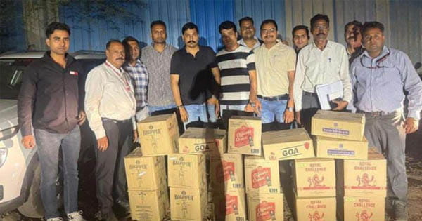 भोपाल में क्राइम ब्रांच की बड़ी कार्रवाई, अवैध शराब तस्करी में दो आरोपी गिरफ्तार, 12 लाख की सामग्री जब्त