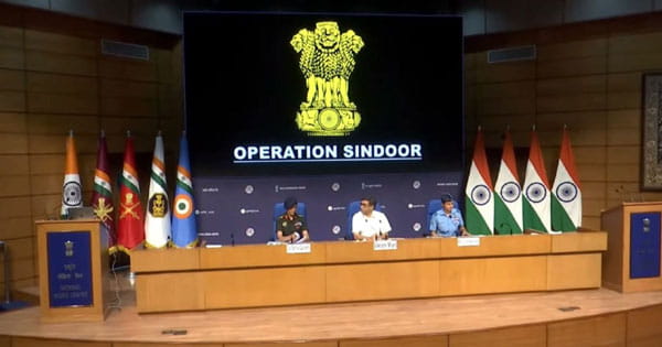 भारतीय सेना MEA की प्रेस कॉन्फ्रेंस LIVE : भारत-पाक तनाव के बीच बन रहे जंग के हालातों की जानकारी