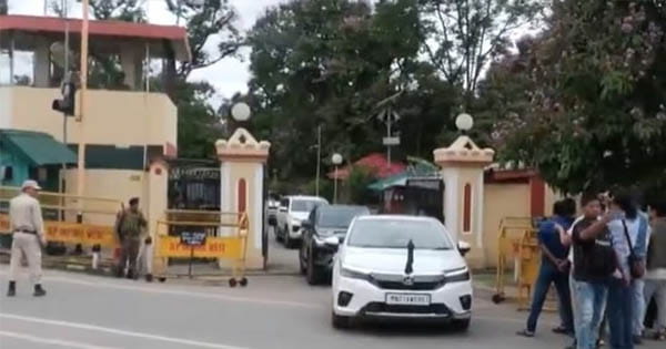 मणिपुर में सियासी हलचल तेज, भाजपा विधायकों का दावा, 44 विधायकों के समर्थन से बनाएंगे सरकार, राष्ट्रपति शासन के बीच राज्यपाल से मिलकर पेश किया दावा