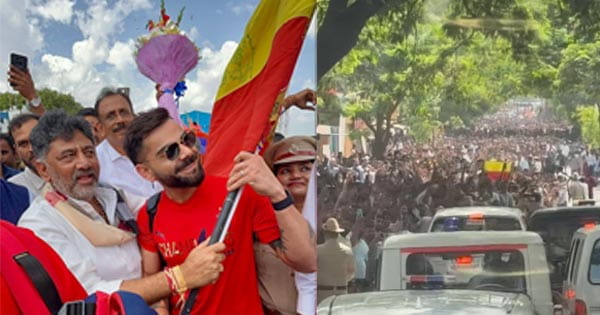 RCB Victory Parade : भगदड़ के बावजूद मना RCB की जीत का जश्न, 10 मिनट में निपटाया कार्यक्रम, डिप्टी सीएम की सफाई