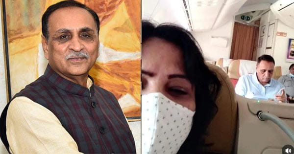 एअर इंडिया विमान हादसा : प्लेन में गुजरात के पूर्व मुख्यमंत्री भी सवार थे, विजय रूपाणी की आखिरी तस्वीर वायरल
