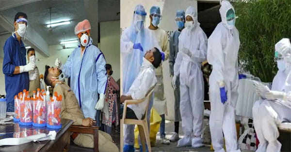 Corona Virus : 24 घंटे में कोरोना के 1247 नए केस, कल की तुलना में 43 फीसदी कम मामले