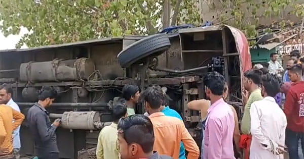 छतरपुर में बारातियों से भरी बस पलटी, दो लोगों की मौत; जानें कैसे हुआ हादसा