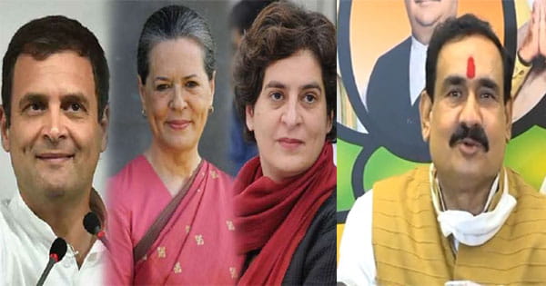 पूरा गांधी परिवार 'PK' की बैसाखी पर आना चाहता है : गृह मंत्री