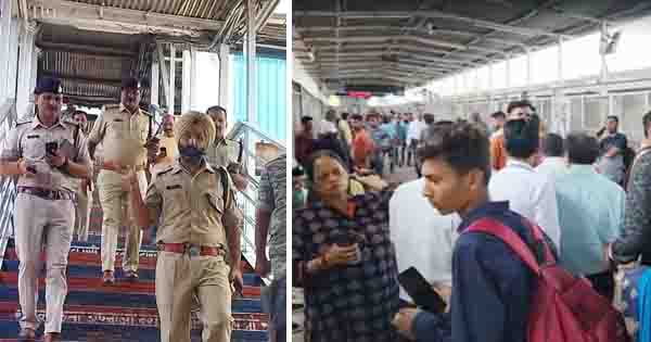 ट्रेन में बम की सूचना : इटारसी स्टेशन पर खाली कराई जयपुर-सिकंदराबाद एक्सप्रेस; देखें VIDEO