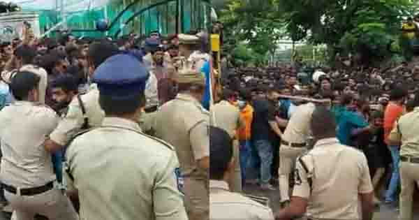 हैदराबाद: भारत-ऑस्ट्रेलिया मैच की टिकट बिक्री के दौरान भगदड़, पुलिस ने किया लाठीचार्ज... कई घायल; देखें VIDEO