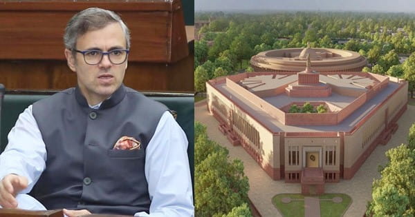 New Parliament House : देर आए दुरुस्त आए... उमर अब्दुल्ला ने कहा- नया संसद भवन स्वागत योग्य, यह बेहद प्रभावशाली है