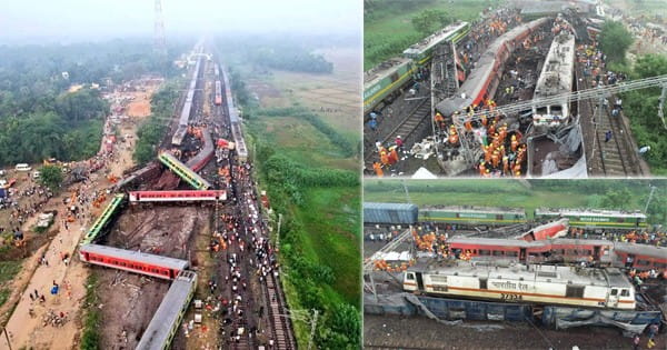 ओडिशा ट्रेन हादसा : PHOTOS में देखें हादसे का खौफनाक मंजर, ड्रोन में कैद VIDEO को देख दहल उठेगा कलेजा