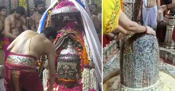 सावन महीने का तीसरा सोमवार : बाबा महाकाल की हुई विशेष भस्मारती, रात 12 बजे से लाइन में लग गए थे श्रद्धालु; देखें VIDEO