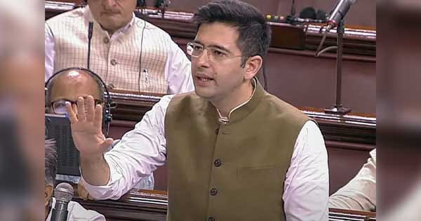 लोकसभा की कार्यवाही अनिश्चित काल के लिए स्थगित : AAP सांसद राघव चड्ढा राज्यसभा से निलंबित, संजय सिंह का सस्पेंशन भी बढ़ा