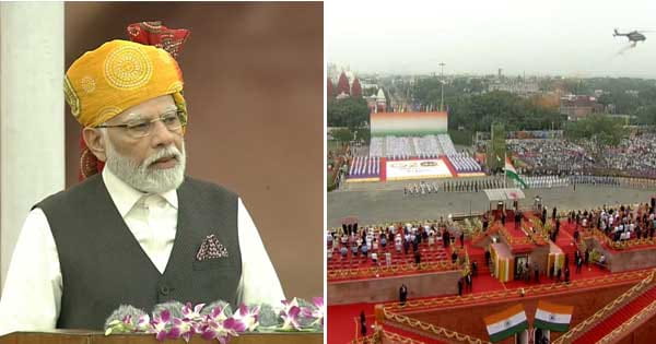 77वां स्वतंत्रता दिवस समारोह : PM मोदी का लाल किले से बड़ा ऐलान- अगले साल मैं फिर आऊंगा, बोले- राजनीति से परिवारवाद, भ्रष्टाचार और तुष्टिकरण की मुक्ति जरूरी